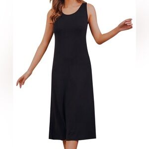 Van Winkle Cashmere LUXURY Knit Tank Nightgown Large